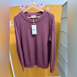 BRAND NEW HONEYCOMB SWEATER